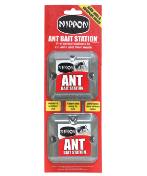 Nippon Vitax Nippon Ant Bait Station - 2 pack ready-to-use liquid insecticide bait