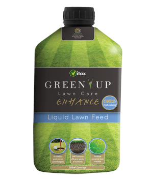 Vitax Green Up Enhance Liquid Lawn Feed 200Sqm 1L
