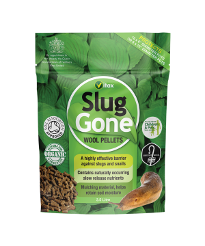 Vitax Slug Gone Wool Pellets 3.5L natural organic wool pest repellent