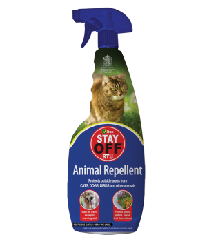 Vitax Stay Off Animal Repellent RTU 750ml spray bottle