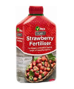 Vitax Organic Liquid Strawberry Fertiliser 1L concentrated high potash feed