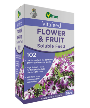 Vitax Flower & Fruit Feed (Vitafeed 102) 500g soluble plant food