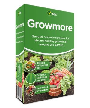 Vitax Growmore 2.5kg all-purpose granular fertiliser