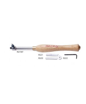Robert Sorby Rs215kt Chattertool Kit woodturning shear scraper and decorating tool set