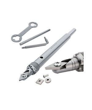 Robert Sorby RSTM-ST123 Turnmaster with 3 Cutters - Unhandled - HSS woodturning tool