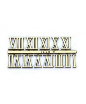 Turners Retreat 16FRG 16mm Full Roman Clock Numerals in gold
