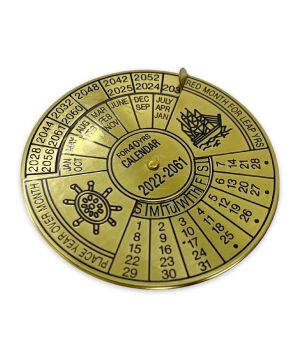 Turners Retreat CB-63 40-Year Calendar, 63mm diameter mechanical timekeeper insert