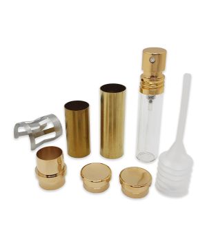 Turners Retreat PAT Perfume Atomiser Kit in Gold