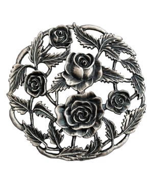 Turners Retreat PL1 pewter rose lid for woodturning projects