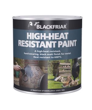 BlackFriar High-Heat Resistant Paint Matt Black 500ml