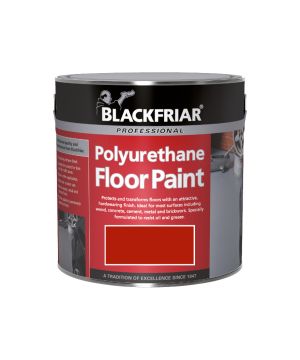 Blackfriar Polyurethane Floor Paint 2.5L Gloss Tile Red