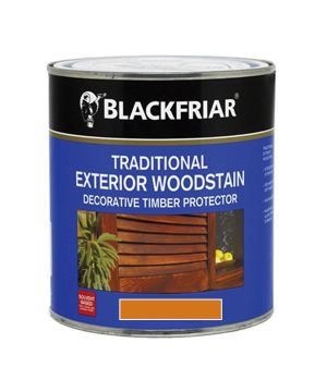 Blackfriar Exterior Woodstain Satin Golden Teak 500ml