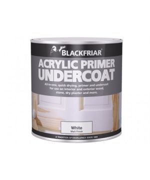 Blackfriar 2.5L Acrylic Primer Undercoat Matt White