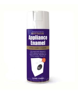 Rust-Oleum Appliance Enamel 400ml White Gloss Spray Paint