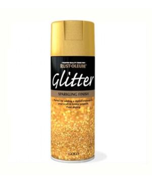 Rust-Oleum 400ml sparkling gold glitter aerosol spray paint