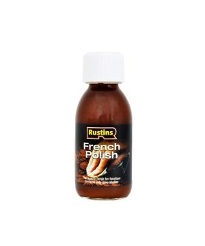 Rustins French Polish 125ml wood polish bottle