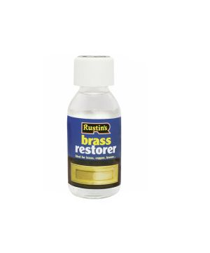 Rustins Brass Restorer 125ml specialist cleaning liquid