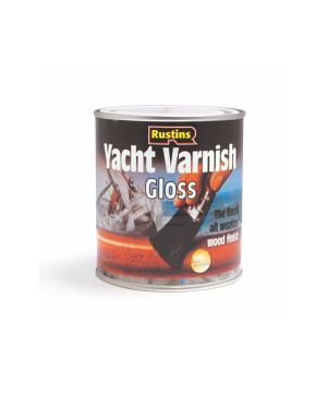 Rustins Yacht Varnish - Gloss - 1L 1L clear gloss exterior wood varnish