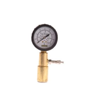 Monument Tools 1512L Pipe Dry Testing Kit with 15 mm push fit fitting and pressure gauge