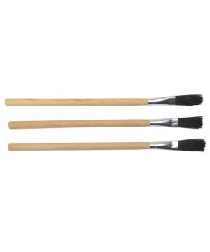 Monument Tools 3015M Wood Handle Flux Brushes Pack of 3