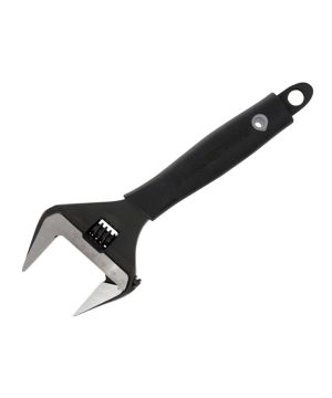 Monument Tools 3143Z Wide Jaw Adjustable Wrench, 250mm with 50mm jaw capacity in a phosphate finish