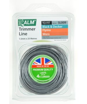 ALM SL009 Battery Trimmer Line 1.5mm x 25m grey spool
