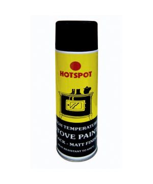 Hotspot Stove Paint Aerosol - 250ml in Matt Black