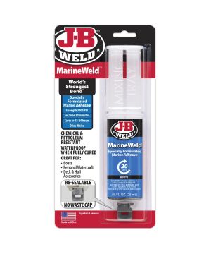 J-B Weld 50172UK MarineWeld Epoxy Syringe - 25ml