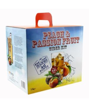 Youngs Peach & Passion Fruit Cider Kit for 40 pint / 23L batch