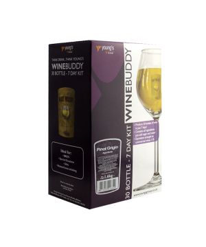 Youngs WineBuddy Pinot Grigio Wine Making Kit for 30 bottles