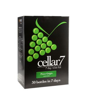 Cellar 7 Pinot Grigio Wine Making Kit 30 Bottles