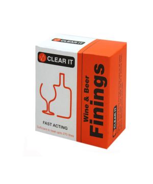 Youngs CLEAR IT Wine and Beer Finings for up to 270 Litres