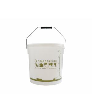 Youngs Young's Fermentation Vessel - 10 Litre food grade plastic fermentation vessel with lid and graduated markings