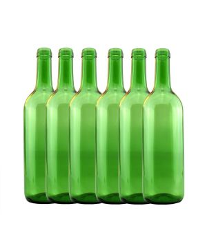 Youngs Wine Bottles Pack Of 15, 75cl Green