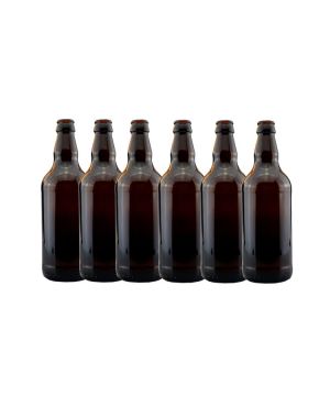 Youngs Pack Of 15 Amber Beer Bottles 500ml