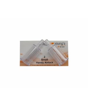 Youngs Small Airlocks Pack of 2 home brew airlocks