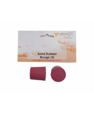 Youngs Solid Rubber Bungs Pack of 2