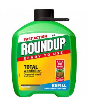 Roundup Fast Action Ready to Use Weedkiller Refill - 5L
