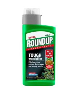 Roundup Ultra Tough 500ml concentrated systemic weedkiller