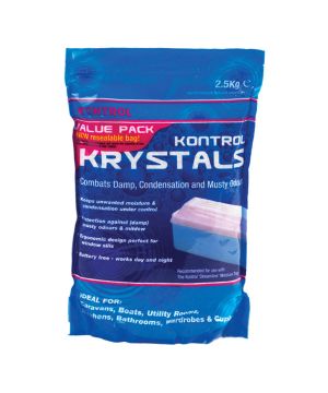 Kontrol Krystals Refill Pack Unfragranced 2.5kg moisture trap refill