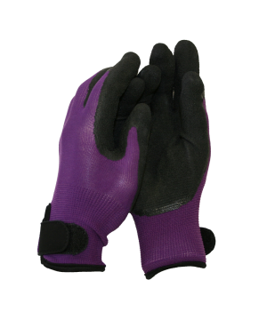 Town & Country Weedmaster Plus Gardening Gloves in Purple, Size Small