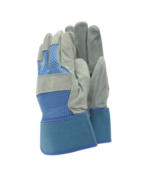 Town & Country All Round Rigger Gloves, Medium in Blue or Pink