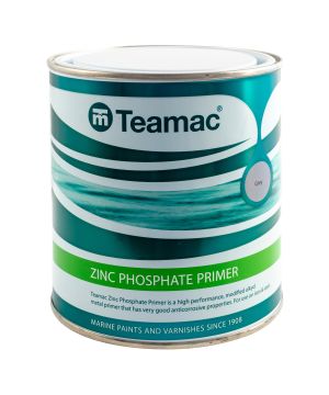 Teamac Zinc Phosphate Primer Grey 1L anti-corrosive metal paint