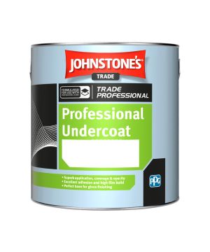 Johnstone's Trade Professional Undercoat dark grey 1L solvent-based matt paint
