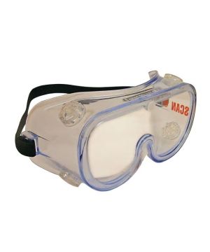 Scan Indirect Vent Safety Goggles with clear polycarbonate lenses