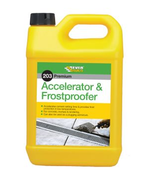 Everbuild 203 5L Accelerator and Frostproofer liquid admixture