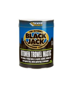 Everbuild 903 Bitumen Trowel Mastic 2.5L black