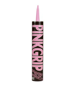 Everbuild Pinkgrip Adhesive 350ml in pink
