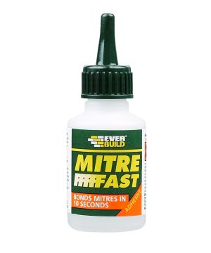 Everbuild Mitre Fast Adhesive 50g ethyl cyanoacrylate adhesive