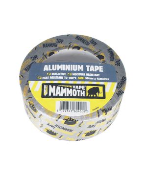 Everbuild Mammoth Aluminium Tape 50mm x 45m in silver